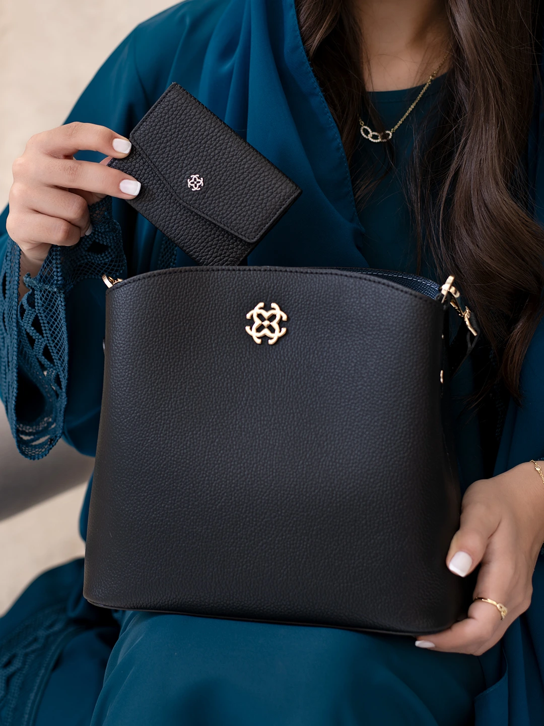 Genuine Soft Grain Leather Shoulder Bag for Women